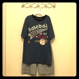 Kids Headquarters 2 Piece Shorts/T-Shirt Set